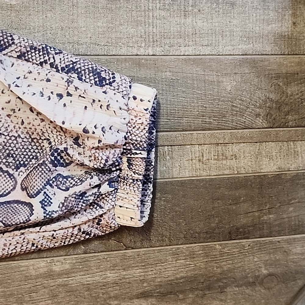 CBR brand snakeskin romper - Picture 6 of 10
